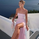 ເດັກຍິງຮ້ອນ tube ພັກເທິງ dress chic cake ຍາວ dress