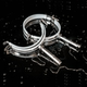 Stainless steel PVC water pipe buckle 110 water pipe hanging clamp