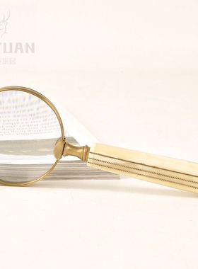 进口手工牛骨黄铜欧式书房