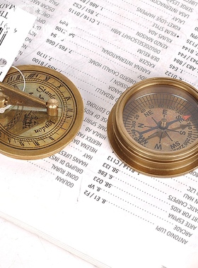 印度罗盘欧式风指南针桌面装饰