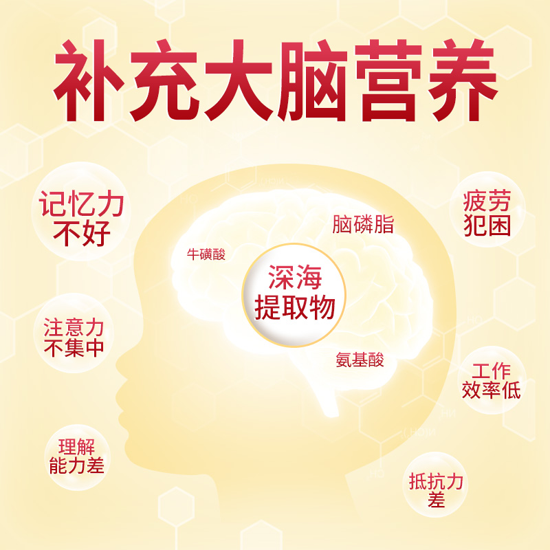 正品改善记忆力中学生儿童生命一号 生命一号鱼油/深海鱼油