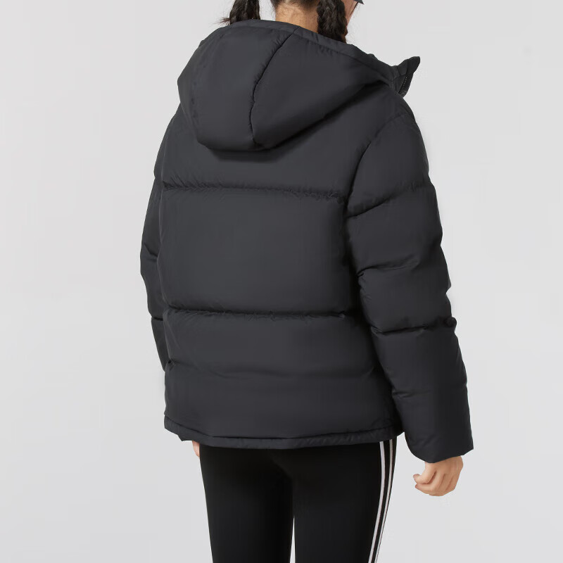 adidas阿迪达斯女子运动休闲保暖连帽羽绒服外套JV6192
