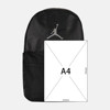 NIKE Nike men's and women's simple backpack large-capacity school bag sports and leisure backpack JD2633022AD-001