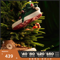 (Christmas Limited) CONVERSE Converse 1970S male and female reindeer High Canvas Shoes A07978C