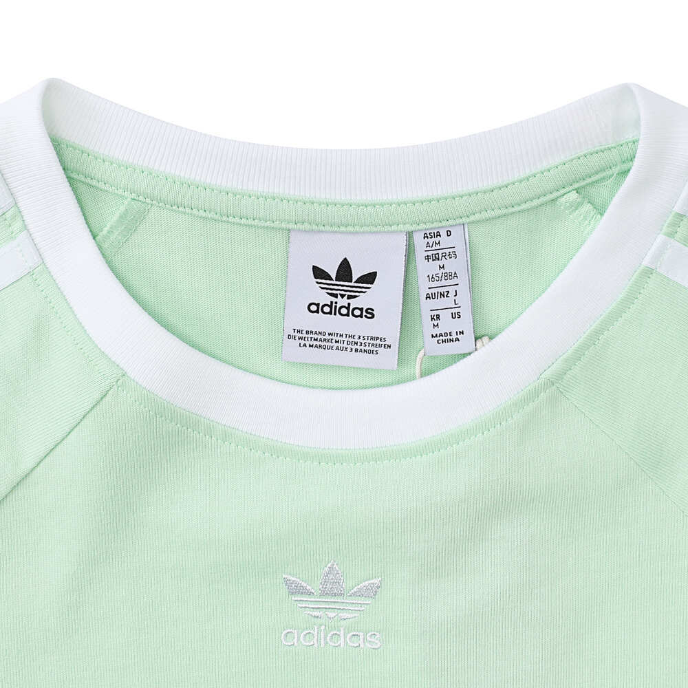 adidas Originals阿迪三叶草2024女子3S CALI TEE SST恤JC8705 - 图1