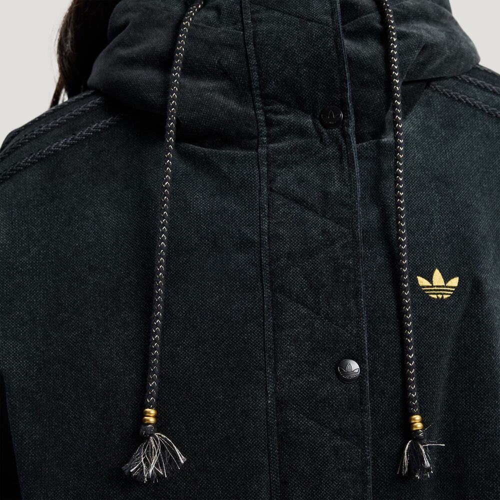 马年系列丨adidas阿迪达斯三叶草女子运动休闲棉服外套KT0722 - 图2