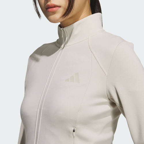 adidas阿迪达斯女子运动训练休闲修身立领夹克外套KF2507 - 图2