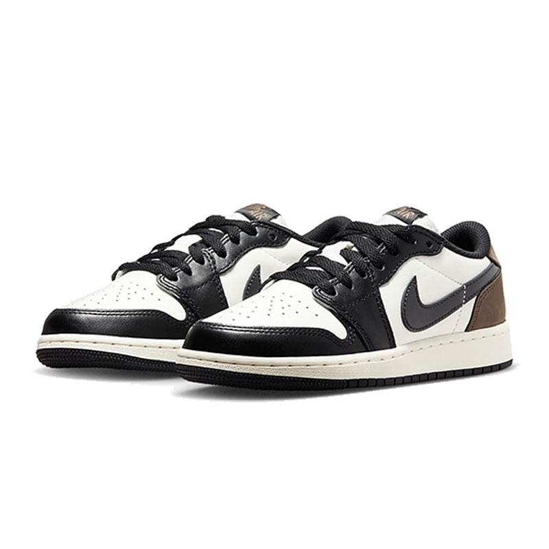 NIKE耐克童JORDAN 1 RETRO LOW OG BG运动训练篮球鞋CZ0858-102