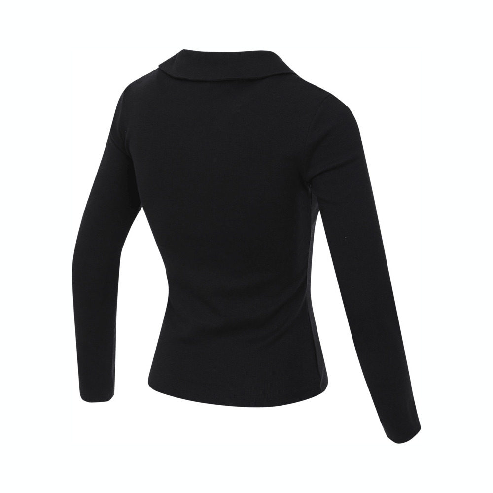 NIKE耐克女子AS W J LS KNIT TOP HO 2长袖T恤FV7192-010,淘宝优惠券,粉丝福利购,淘宝优惠卷