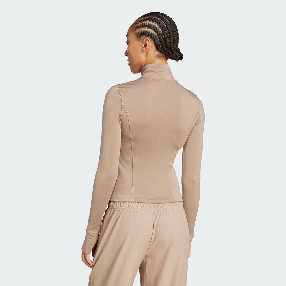 adidas阿迪达斯女子WE ZP THRU JKT运动健身夹克外套JW2815,淘宝优惠券,粉丝福利购,淘宝优惠卷