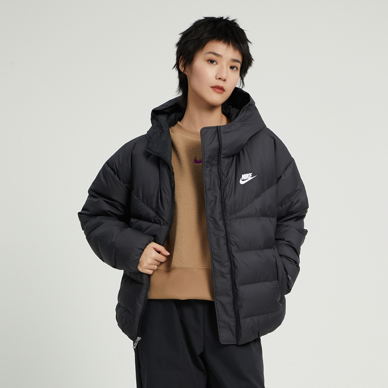 nike耐克女子SFDWNWRHD保暖休闲时尚运动羽绒服DQ5904-010
