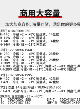 三麦商用四门冰箱大容量冷藏
