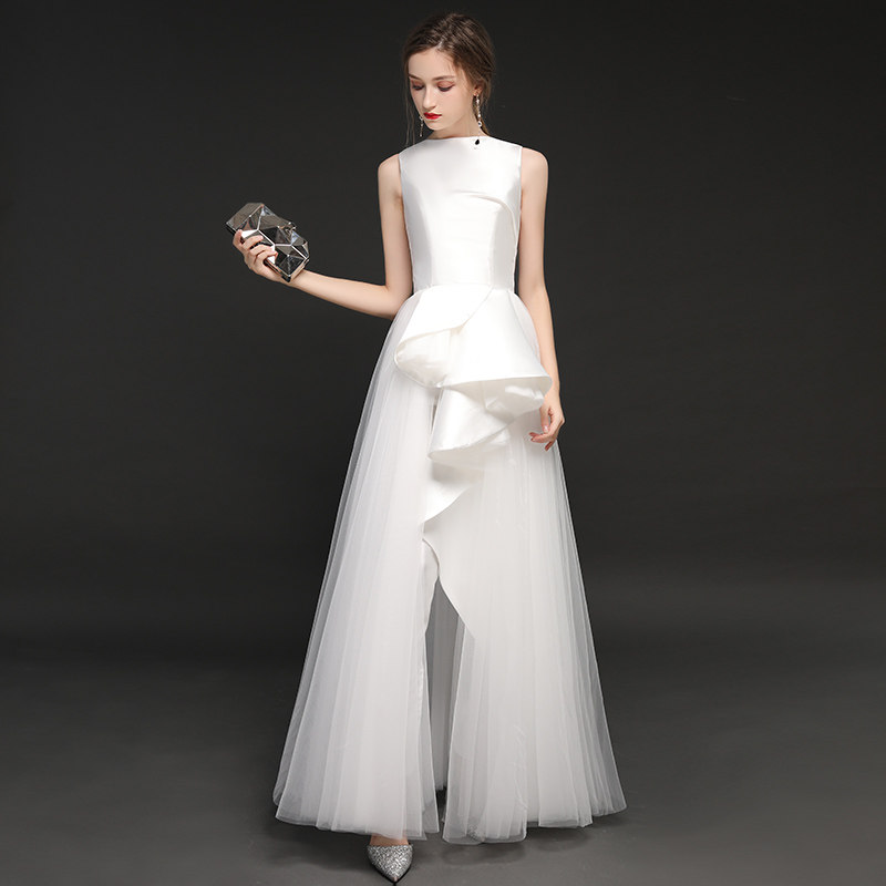 女2021新款宴会高贵优雅走秀晚礼服 萱凤格礼服/晚装