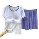 ເສື້ອຍືດ padded modal ວ່າງໃສ່ເຮືອນ