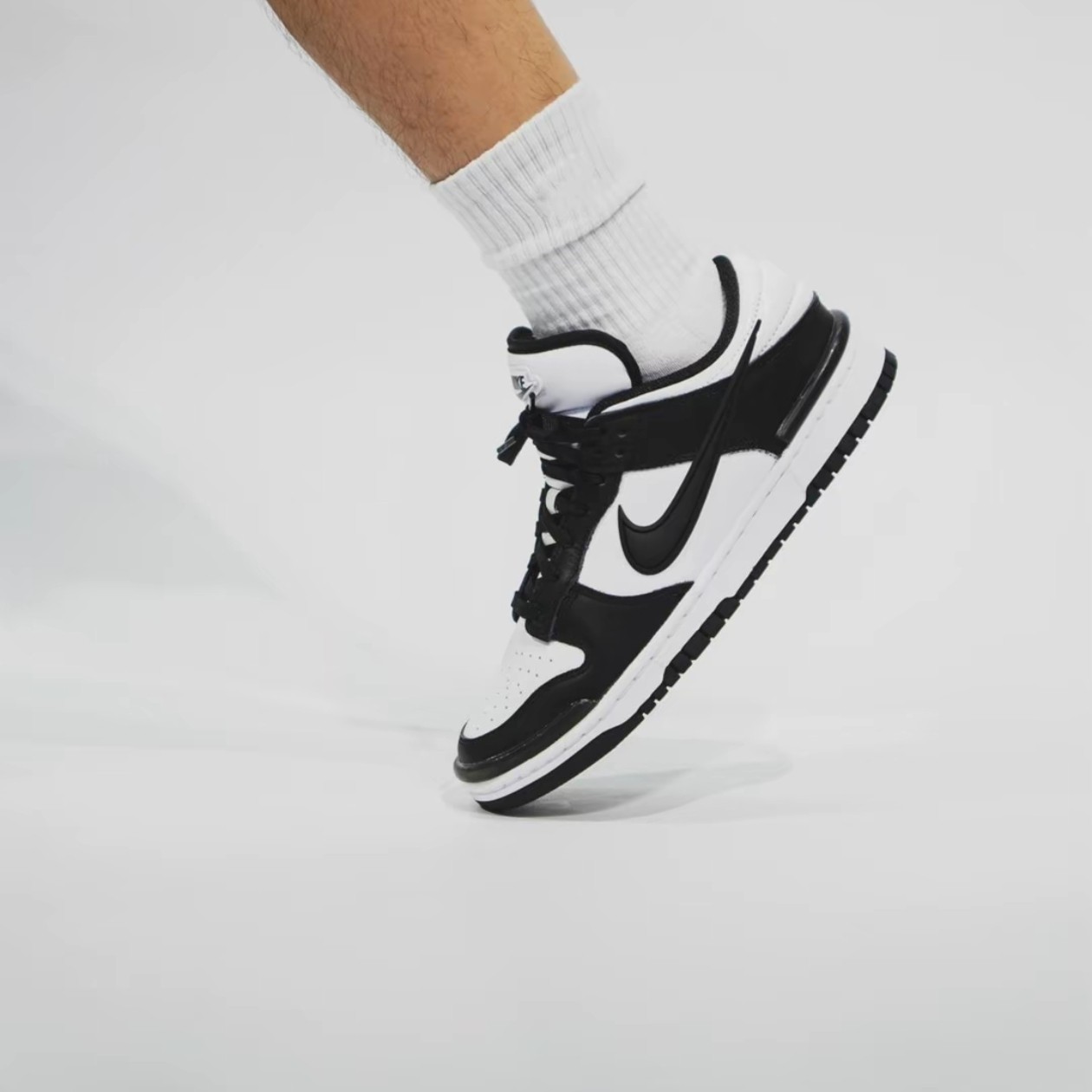 耐克Nike Dunk Low黑白熊猫运动潮流休闲经典低帮板鞋CW1590-100,淘宝优惠券,粉丝福利购,淘宝优惠卷