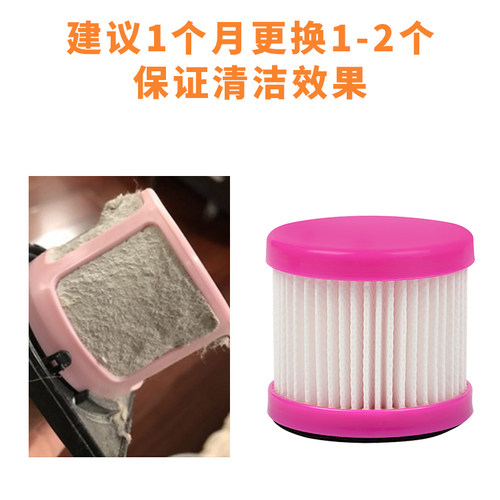 适配小狗除螨仪滤网吸尘器配件D602 D602A D607 D608D609滤芯滤网 - 图1