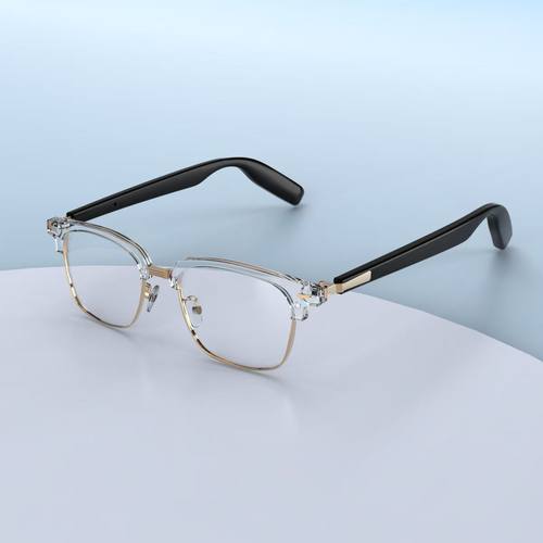 智能蓝牙眼镜配近视老花有度数防蓝光长续航定制高颜值男款听歌 - 图3