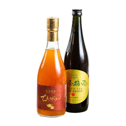 日本原装进口知惠美人红茶梅酒绿茶梅酒姊妹酒青梅酒低度甜酒果酒 - 图3