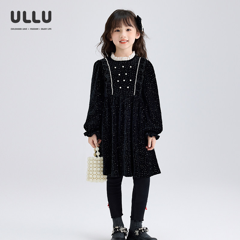 优露童装女童打底裤ULLU冬新款百搭舒适弹力针织儿童加绒打底裤甜,淘宝优惠券,粉丝福利购,淘宝优惠卷