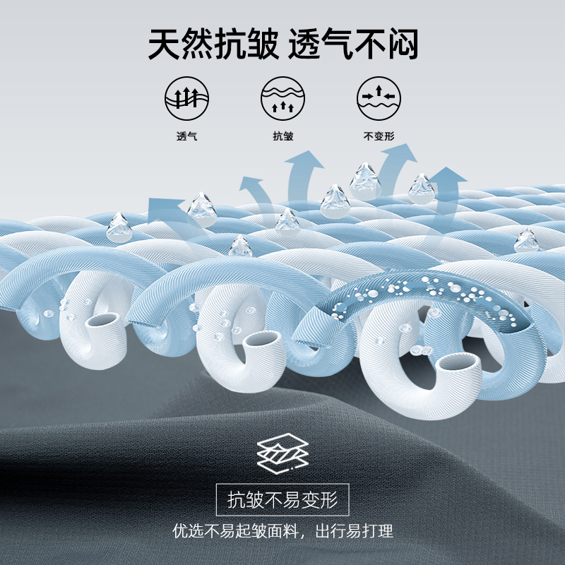 SHANSHAN杉杉官方旗舰店翻领行政夹克男2025新款男士外套男春秋款