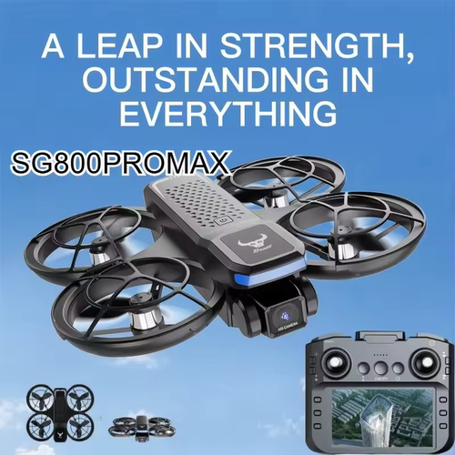 SG800PRO Mini Drone Screen Remote 360° Flip Brushless Motor - 图1