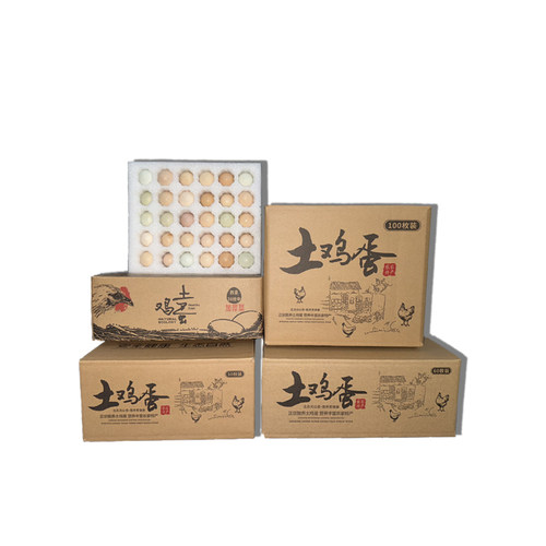 珍珠棉鸡蛋托30/50/60/100枚快递防震泡沫箱土鸡蛋包装盒防碎礼盒 - 图3
