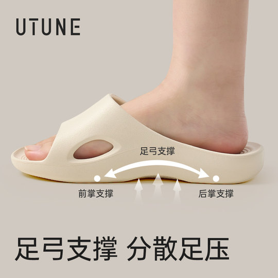 Fein abgestimmte Damen-Sandalen und Hausschuhe zur Unterstützung des Fußgewölbes für alle Jahreszeiten im Innenbereich