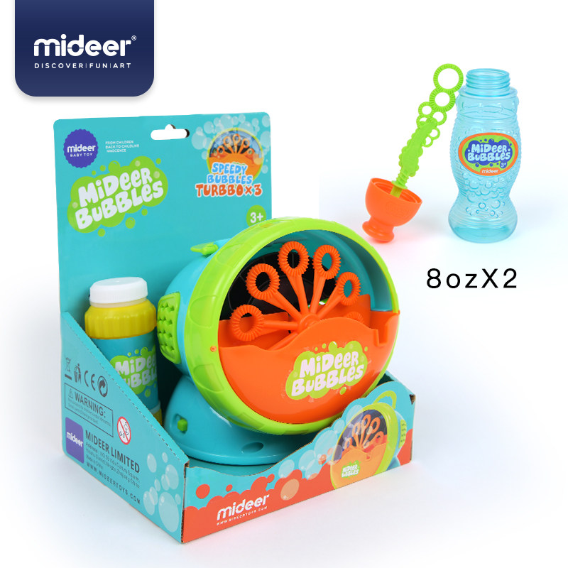 mideer弥鹿幼儿小台风安全户外玩具 mideer弥鹿吹泡泡