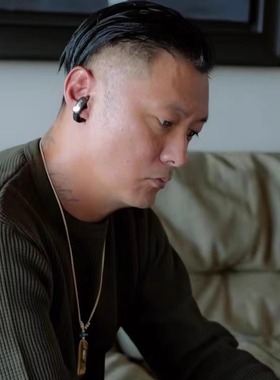 工装飞行员 LARRY SMITH 余文乐同款日系复古925纯银雨覆羽毛项链