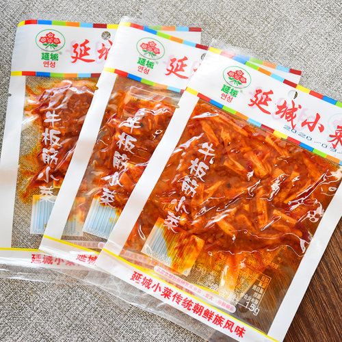 延城牛筋延边特产韩式风味香辣牛板筋延城小菜香辣牛蹄筋小零食 - 图2