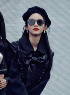 墨镜海边度假太阳眼镜江疏影同款