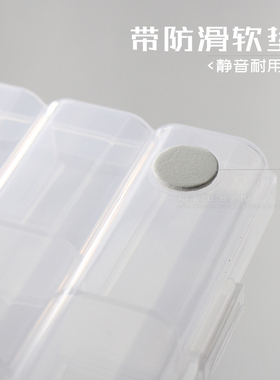 化妆收纳盒工具盒纹绣师专用收纳分隔盒子大容量影楼发夹梳子整理