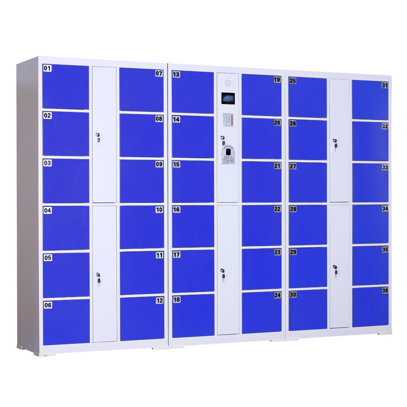 超市电子存包柜智能储物柜微信扫码指纹寄存柜刷卡密码人脸识别柜,淘宝优惠券,粉丝福利购,淘宝优惠卷