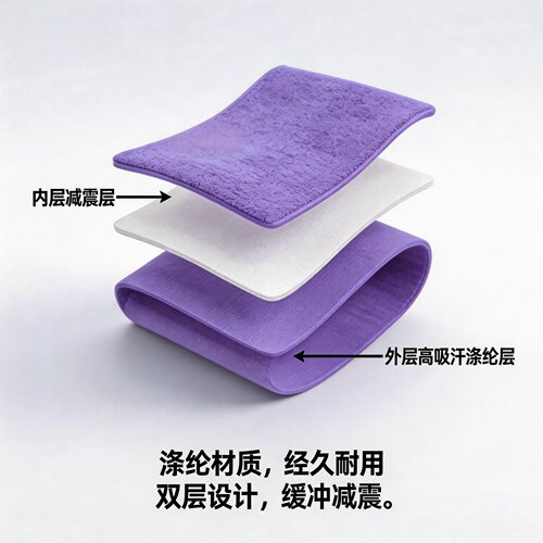 羽毛球手胶大盘毛巾手胶防滑羽毛球拍手胶鱼竿缠绕带手柄吸汗带 - 图3