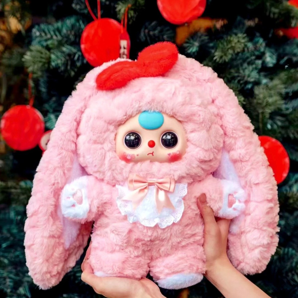 【确认款】baby three娃三岁V4大体400%甜心宝贝潮玩盲盒毛绒礼物,淘宝优惠券,粉丝福利购,淘宝优惠卷