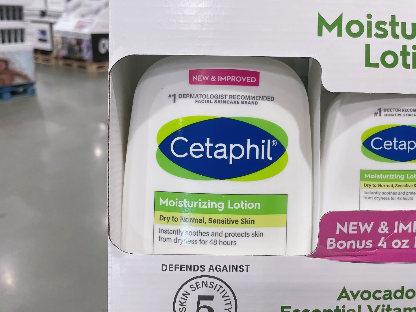 有货美国 Cetaphil/丝塔芙 保湿润肤乳液润肤露家庭套装1瓶