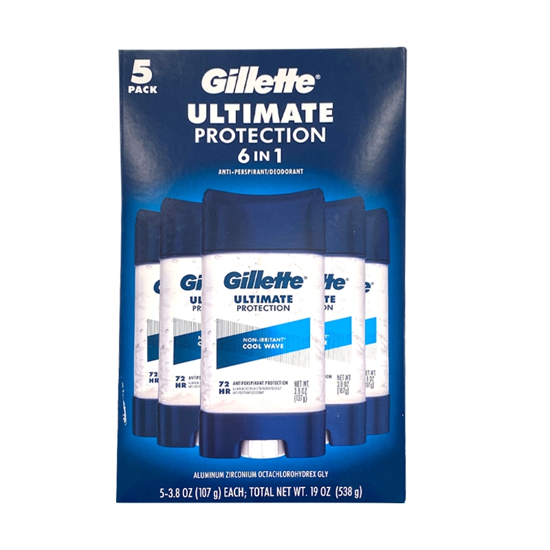 现货 美国Gillette/吉列 男士止汗香体膏止汗露快干啫喱107g - 图2