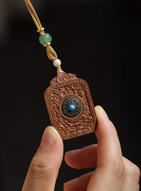 精工雕刻药师佛吊坠猛犸牙男女款