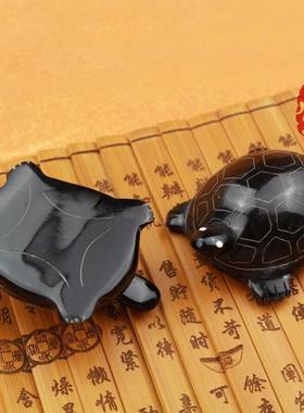 天然小乌龟书房摆件手把件