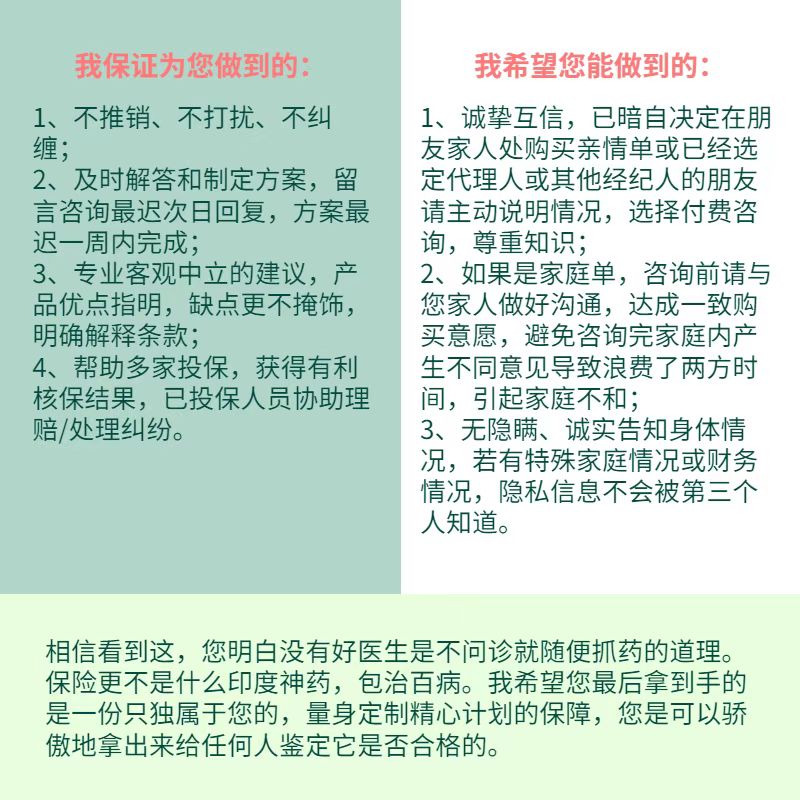 个人家庭保障专属方案定订制链接意外中高端医疗重疾养老教育规划-图1