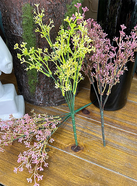 塑胶仿真客厅摆件植物墙装饰花