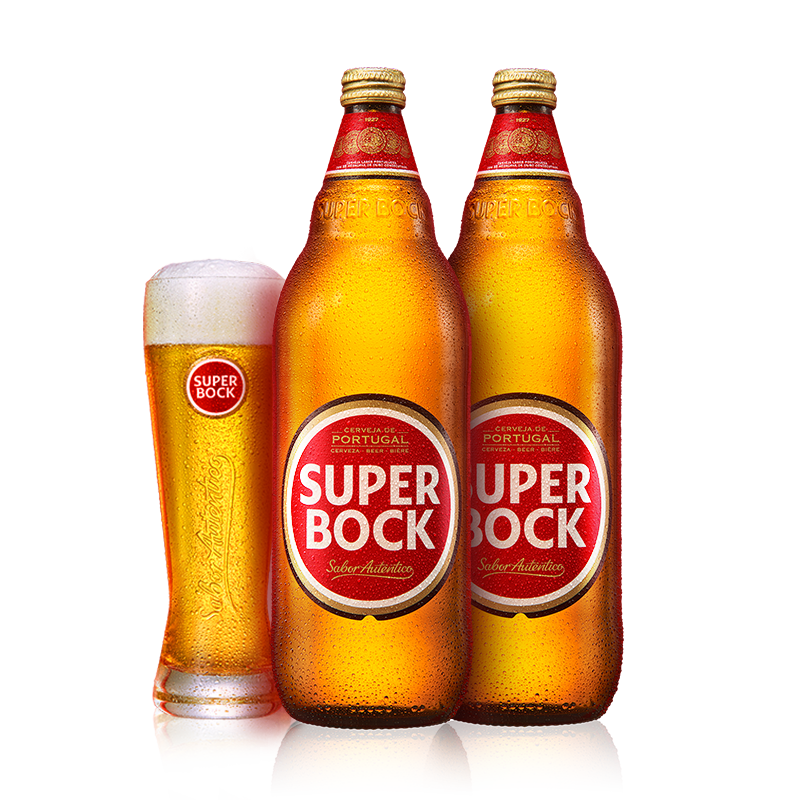 葡萄牙进口 Superbock 超级伯克 黄啤酒 旋盖瓶装 1000mL*2瓶 天猫优惠券折后￥39.9包邮（￥49.9-10）