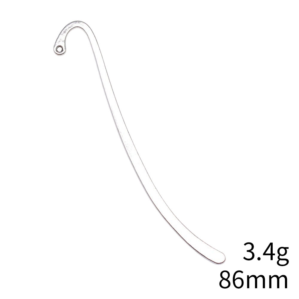 10个/包 86mm 多色 DIY饰品配件 光面 书签其他 B14040-A12812 - 图1