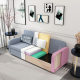 Sofa bed dual-purpose foldable storage multi-function sliding