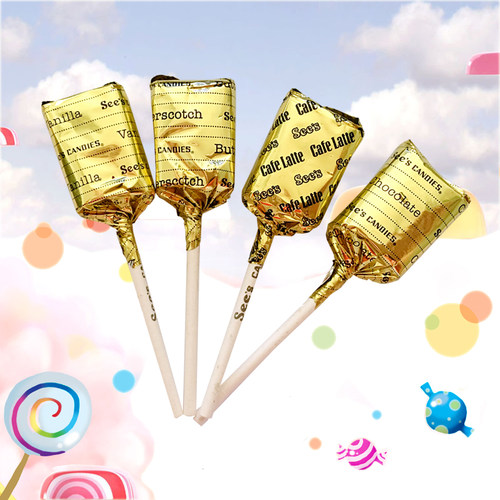 A美国See's candies sees 棒棒糖see s 4口味时思棒棒糖果单支 - 图0