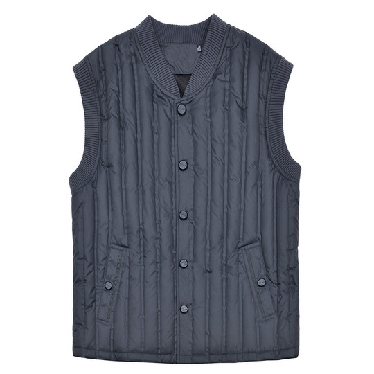 Plush and thickened Hengyuan Xiang autumn and winter down vest