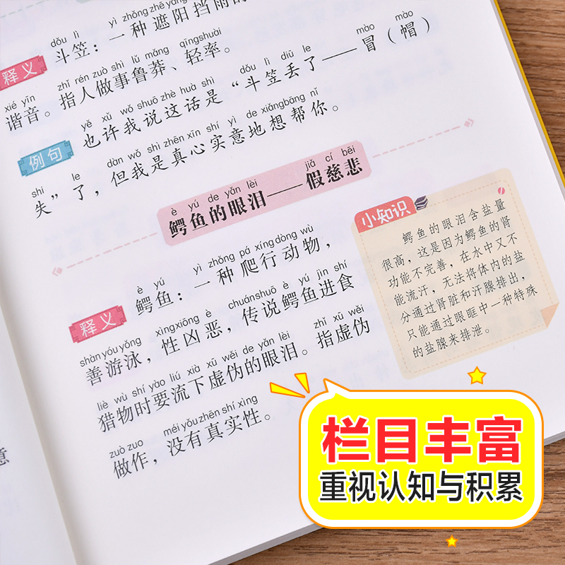 小学生歇后语大全彩图注音版正版小学语文课外阅读经典丛书大语文系列一年级二年级课外书必读书籍猜谜语谚语北京教育出版社YW-图2