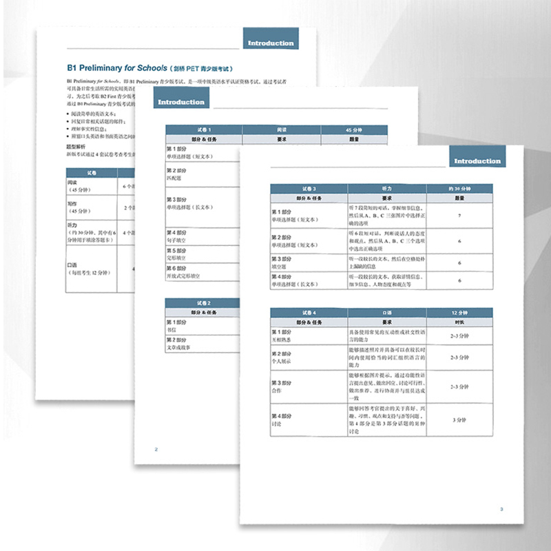 新东方PET8套全真模拟试题 2020改革版 pet剑桥通用英语五级备考资料官网 考试练习自测词汇语法书籍 对应朗思B1 - 图1
