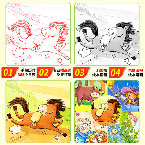 一年级阅读课外书必读老师推荐正版注音版带拼音识字儿童绘本故事书幼小衔接1年级上册小学生书籍汉语分级适合6一8看的7岁以上读物 - 图2