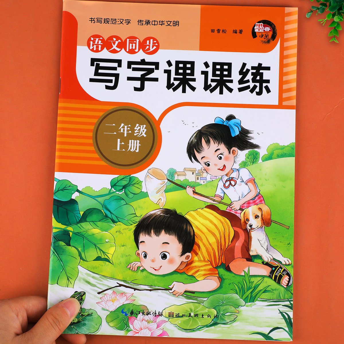 写字课课练二年级上册语文字帖人教版同步课本练字帖部编版2上生字写字本练习临摹课文描红上学期写字训练每日一练RJ